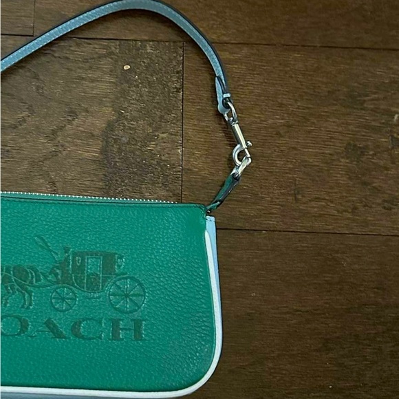Coach- Nolita green colorblock handbag-NWT Retail $188 - Picture 8 of 12